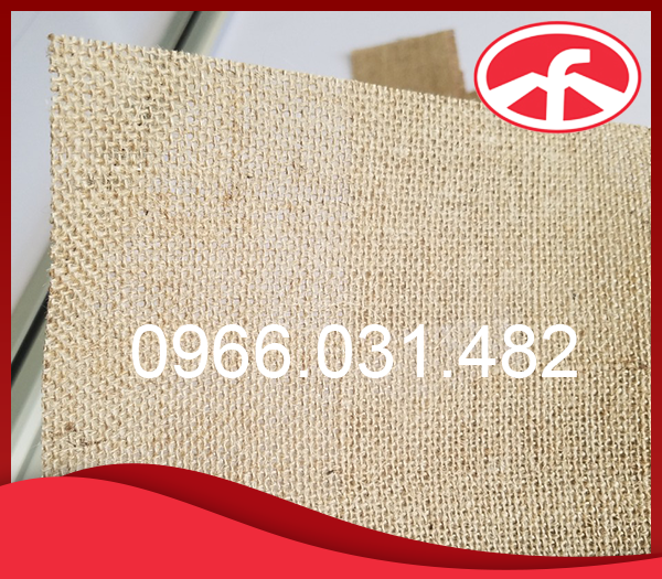 Vải đay hồ cứng